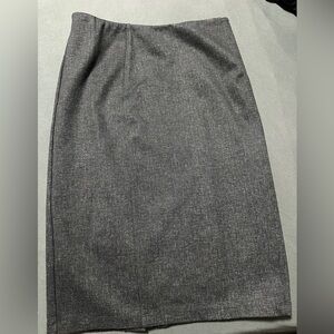 Charcoal gray Pencil skirt